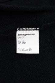 UNDERCOVER - FW07 "Knit" Wool and angora sleeveless hoodie