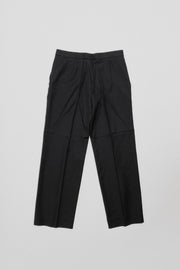 ALEXANDER MCQUEEN - Wide wool pants with front pleats (90's)