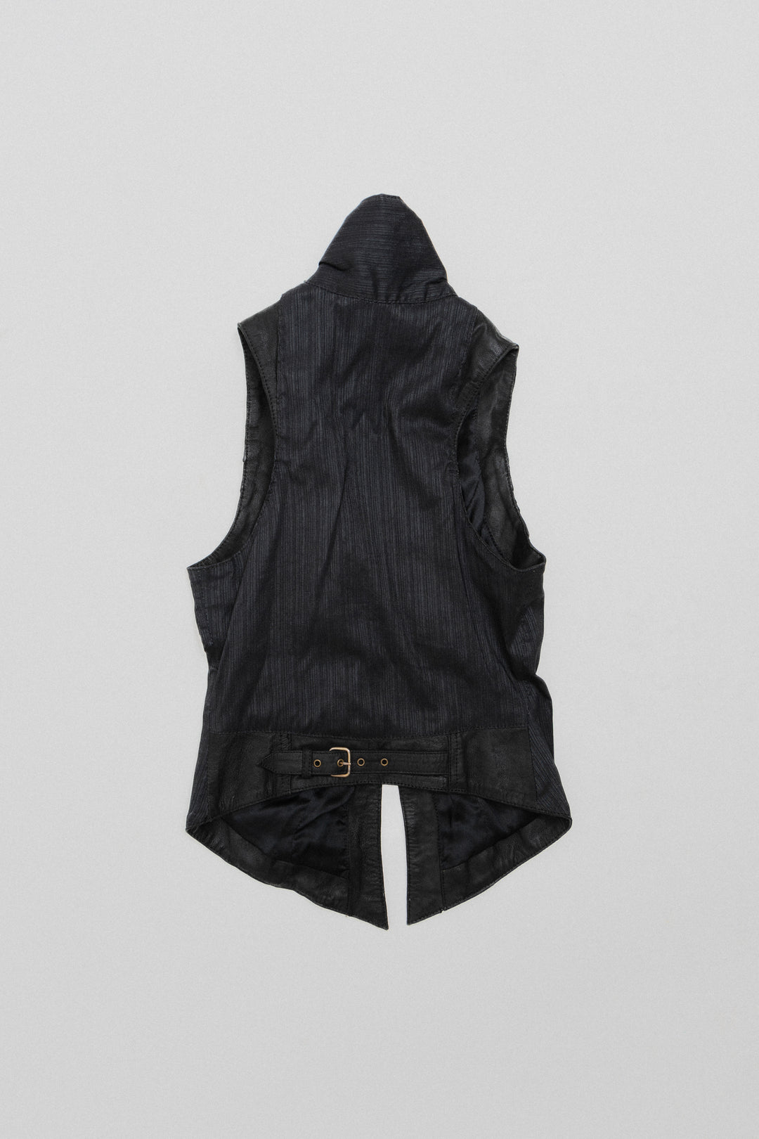 トップス 00s 14th addiction leather vest jilet 00s 14th addiction leather vest jilet