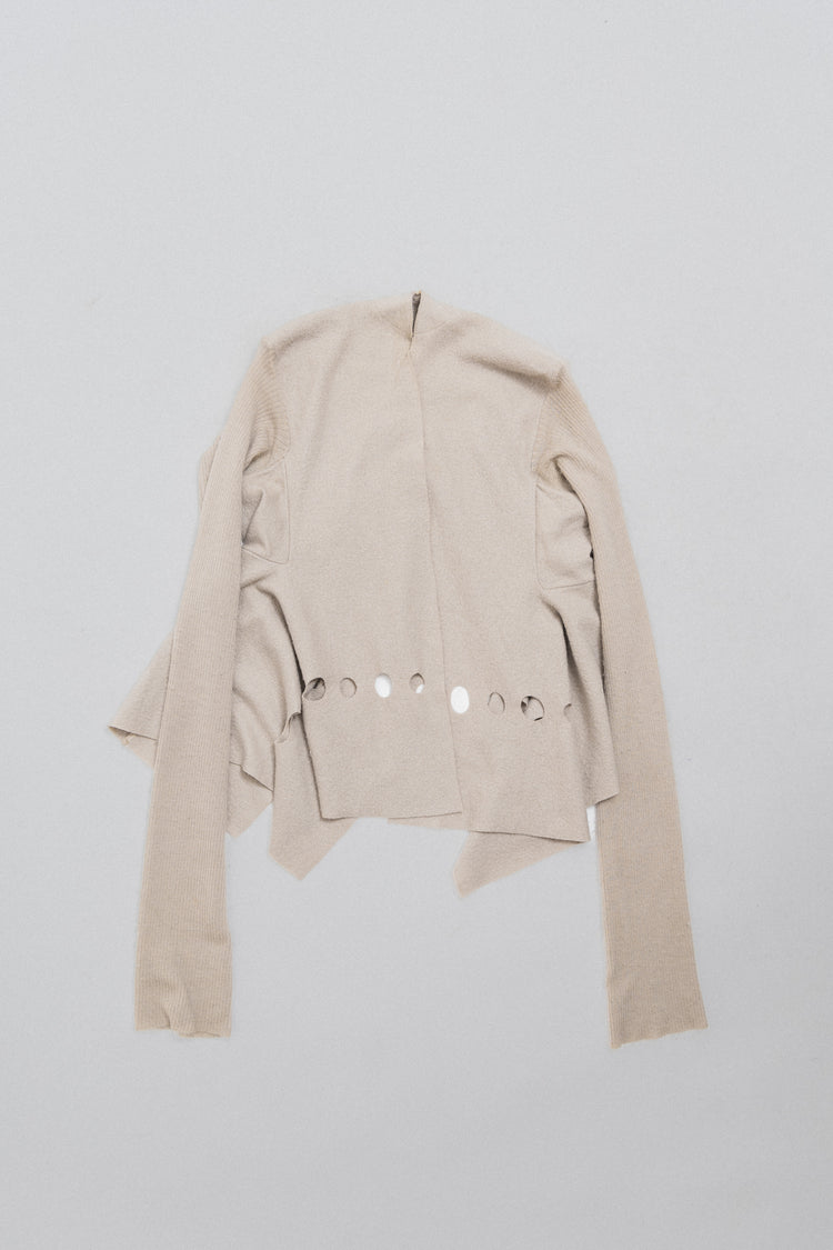 【Rick Owens】07ss White Cardigan archive Rick Owens】07ss White Cardigan archive Rick Owens】07ss
