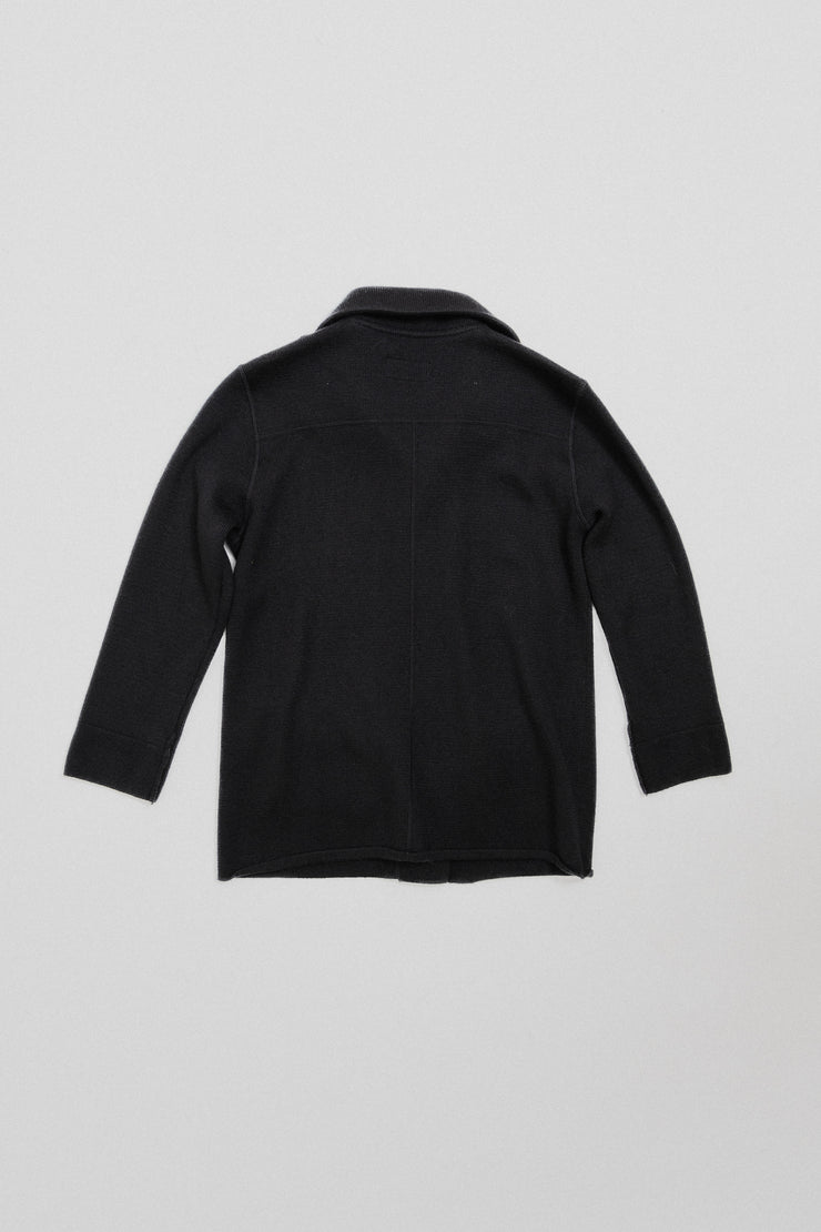ANN DEMEULEMEESTER - Button up knitted jacket (early 2000&