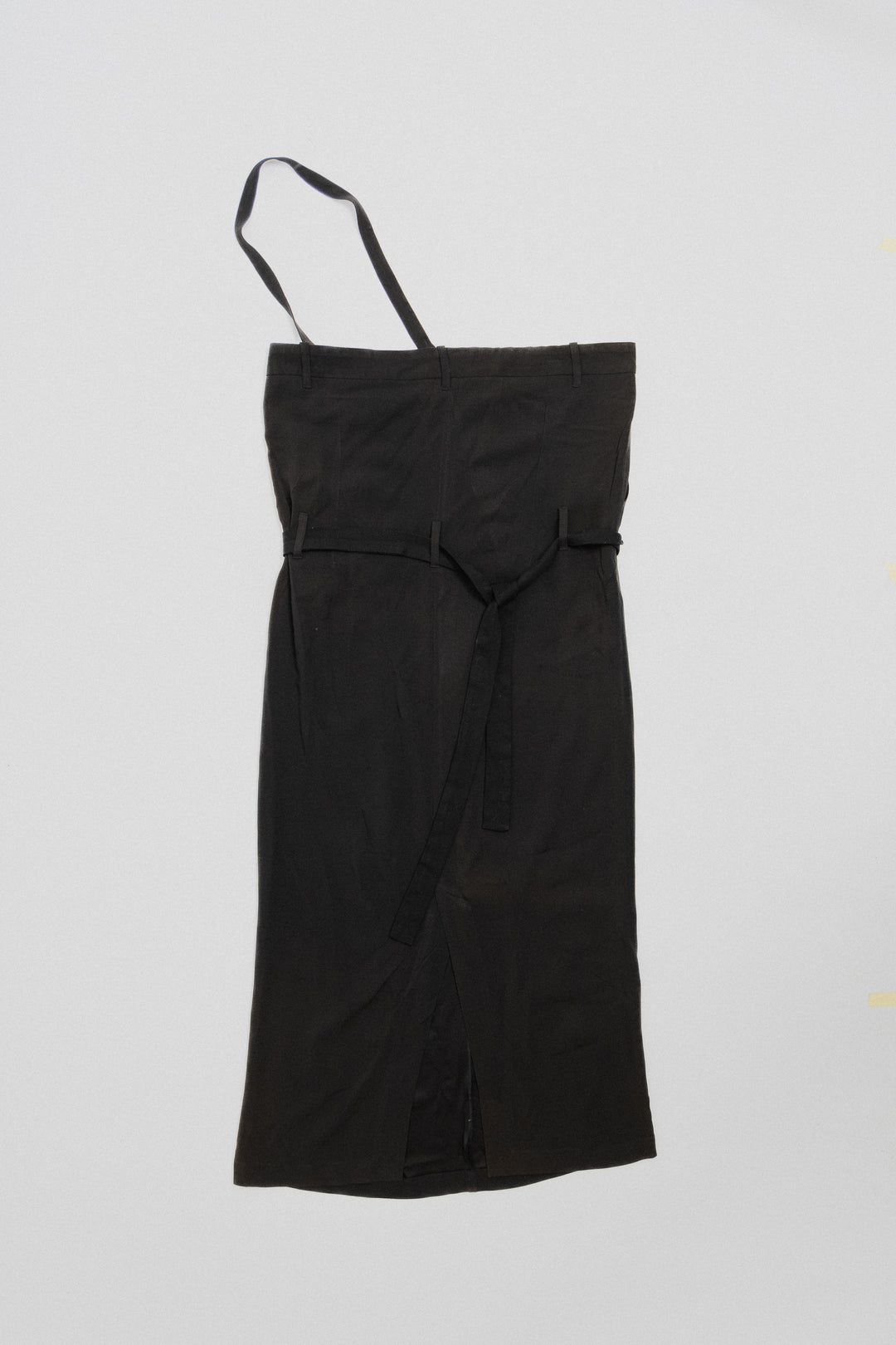 ANN DEMEULEMEESTER - FW03 Long skirt with waist and shoulder ANN DEMEULEMEESTER - FW03 Long skirt with waist and shoulder