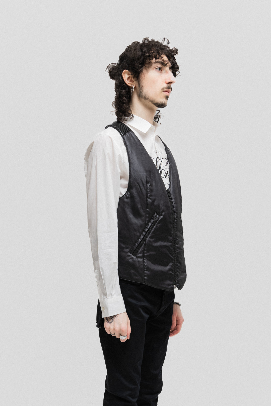 トップス L.G.B. leather vest Lgb leather bono vest Sz s | Depop