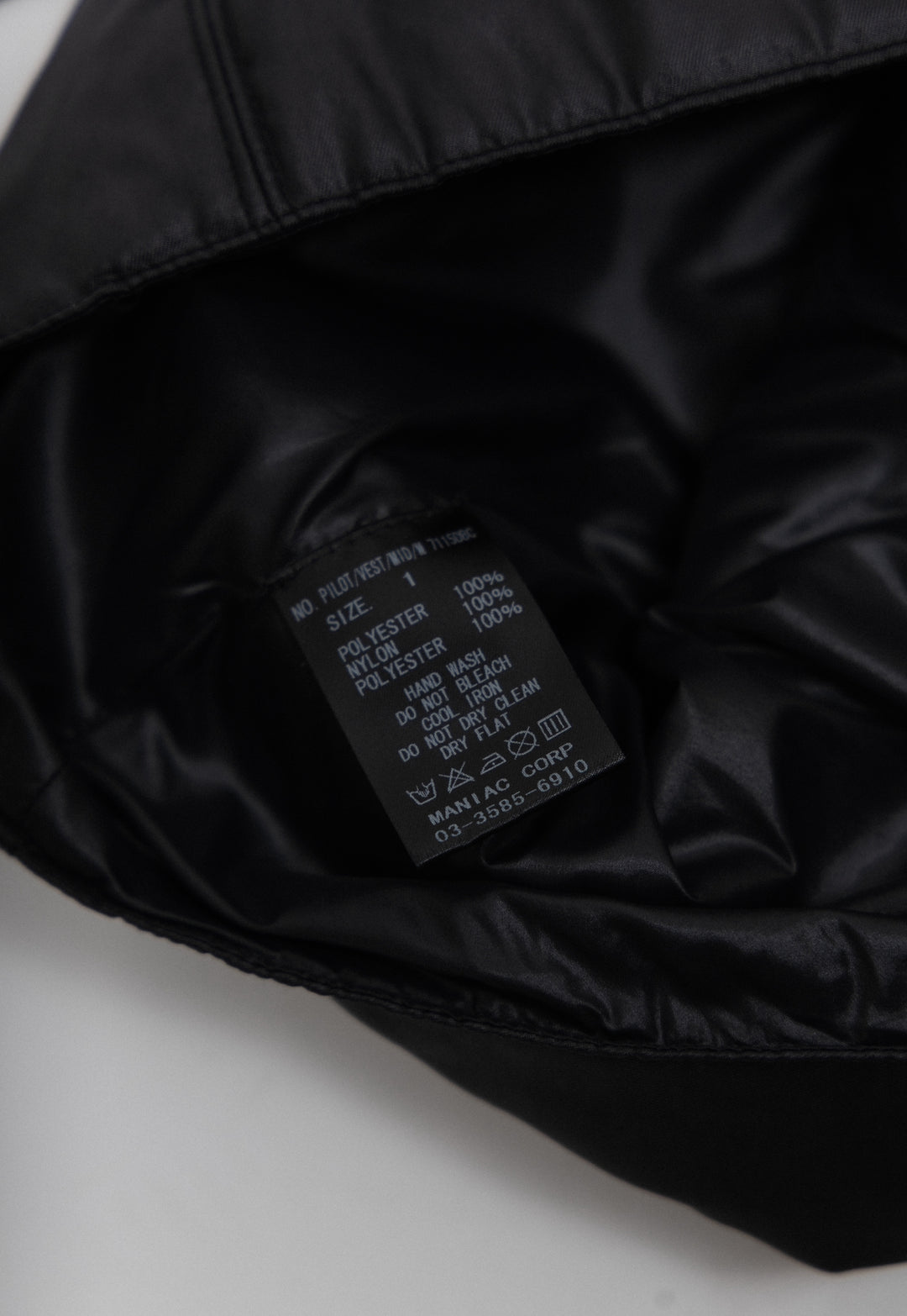 L.G.B - Padded nylon zip up vest with shoulder details – L