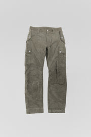 ISAMU KATAYAMA BACKLASH - Cargo pants made out of used military tent fabrics (pre-2012)