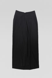 YOHJI YAMAMOTO - SS98 Long gabardine skirt with back pleats