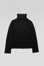YOHJI YAMAMOTO - FW04 Wool zip up sweater with big chest pockets