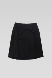 YOHJI YAMAMOTO Y'S - FW05 Gabardine skirt with back pleats