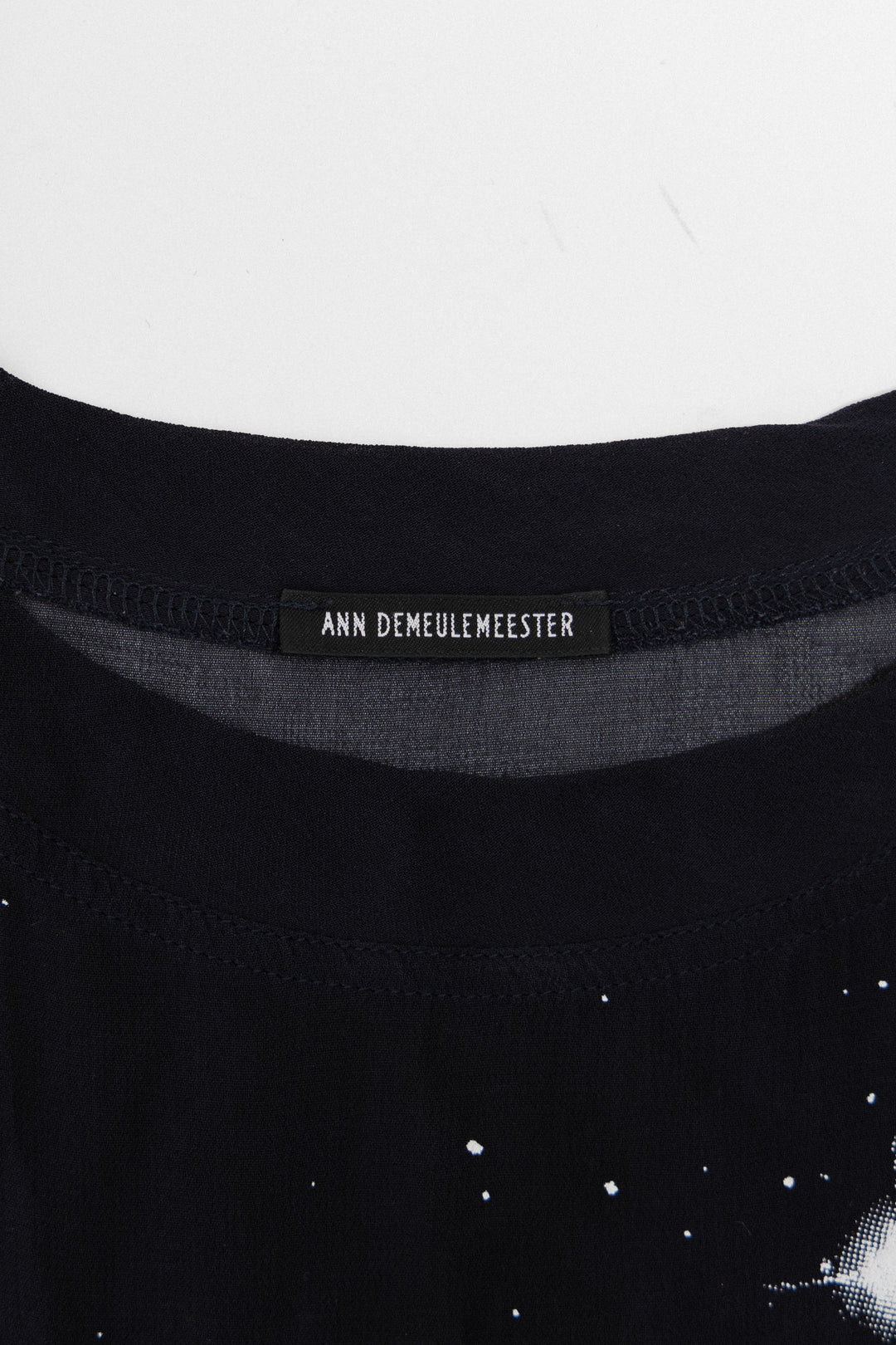 ANN DEMEULEMEESTER - FW03 Starry sky sheer top (runway) – L