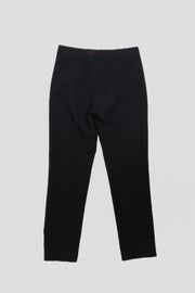 A.F VANDEVORST - Straight wool pants with front pleats (early 00's)
