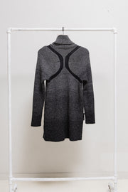 UNDERCOVER - FW09 "Earmuff Maniac" Thermotron gradient wool dress with pockets and silk details (runway)