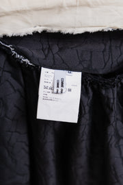 COMME DES GARCONS COMME DES GARCONS - Voluminous skirt with embossed pattern and knot details