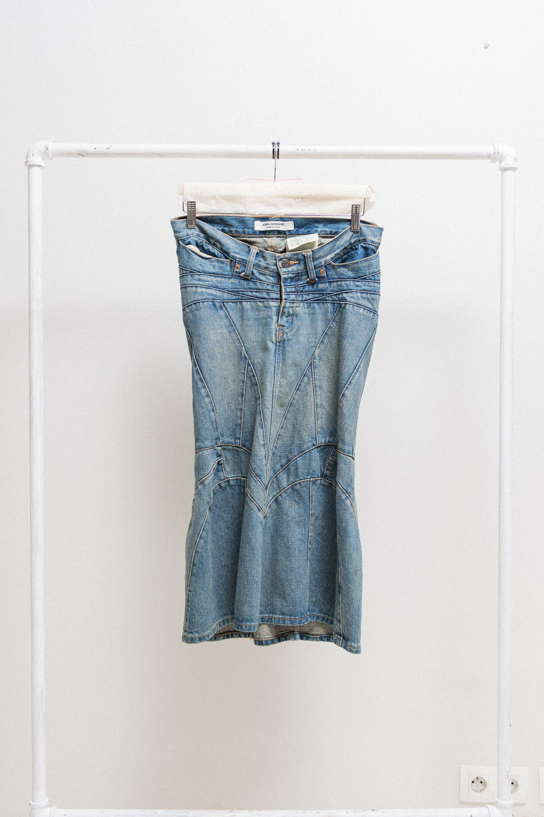 JUNYA WATANABE - FW04 Flared denim siren skirt – L'OBSCUR