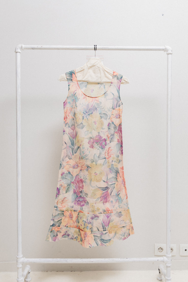 JUNYA WATANABE - FW00 "Techno-Couture" Transparent floral dress