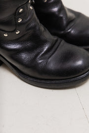 A.F VANDEVORST - Studded leather riding boots