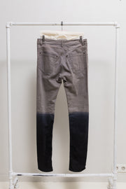 ANN DEMEULEMEESTER - FW12 Gradient cotton pants (runway)