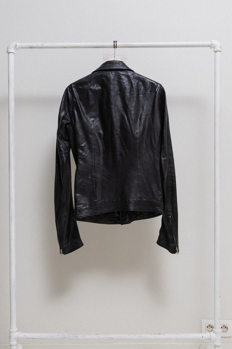 RICK OWENS - SS17 Ram leather Stooges jacket