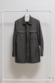 YOHJI YAMAMOTO Y'S FOR MEN - Wool and nylon jacket with warm lining