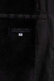 YOHJI YAMAMOTO Y'S FOR MEN - Wool and nylon jacket with warm lining