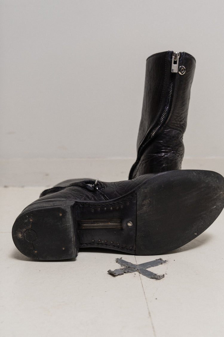 CAROL CHRISTIAN POELL DERBY SHOES & DIAGONAL ZIP BOOTS – Lift Daikanyama | carol cristian poell コードバンジップブーツ