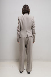 RICK OWENS - FW02 "SPARROWS" Virgin wool costume set jacket + pants (runway)