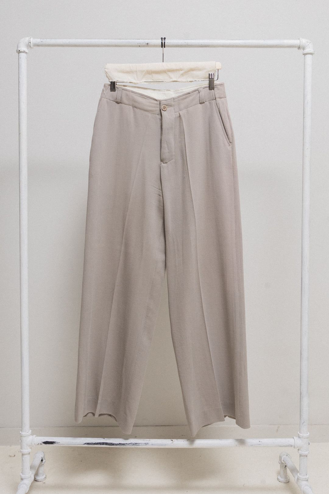 Rick Owens バラクラバ　F/W02 SPARROWS RICK OWENS - FW02 « SPARROWS » Virgin wool high neck jacket with