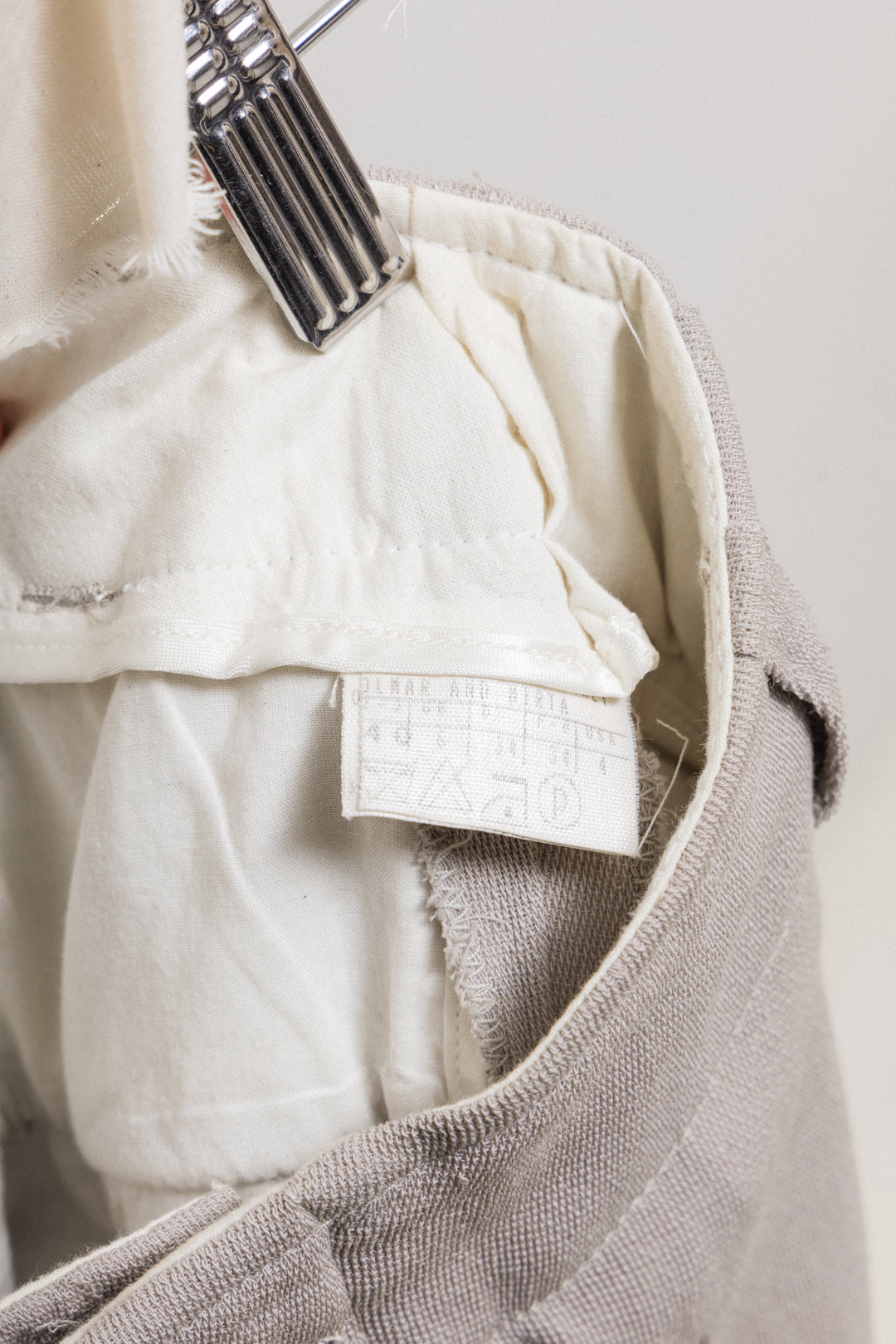 Rick Owens バラクラバ　F/W02 SPARROWS RICK OWENS - FW02 « SPARROWS » Virgin wool high neck jacket with