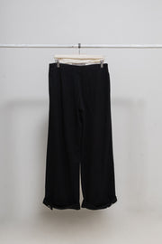 (Pre Sale) YOHJI YAMAMOTO - FW05 Warm wool pants with rolled up hems