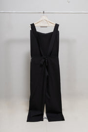 (Pre Sale) YOHJI YAMAMOTO - FW97 Fine wool jumpsuit with flap details and adjustable back straps (runway)