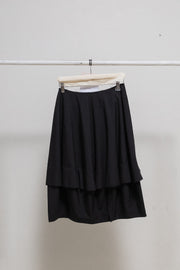 COMME DES GARCONS - SS10 Double layer balloon wool skirt