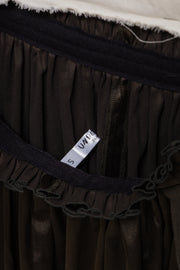 UNDERCOVER - SS04 "Languid" Silky pleated skirt with side waist pocket (runway)