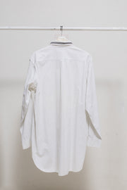 (Pre Sale) YOHJI YAMAMOTO GOTHIC - 1990’s Oversized cotton shirt with collar piping