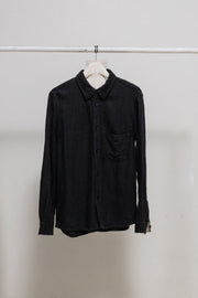 (Pre Sale) JUNYA WATANABE MAN - Button up wool overshirt with leather elbow patches