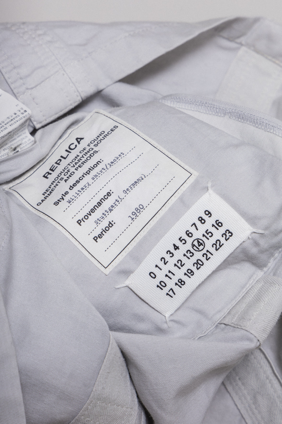 Maison Margiela 14ss ミリタリーシャツジャケット MAISON MARGIELA メゾンマルジェラ 22SS S30DL0495 S54297 Wool