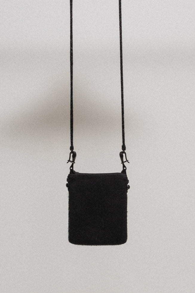 (Pre Sale) UNDERCOVER - FW09 "Earmuff Maniac" Gradient wool bag with metallic details (runway)