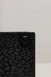 (Pre Sale) ISAMU KATAYAMA BACKLASH - Big leather wallet with leopard textured pattern