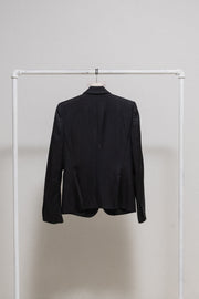 ALEXANDER MCQUEEN - Late 90’s Virgin wool darted blazer with peak lapels