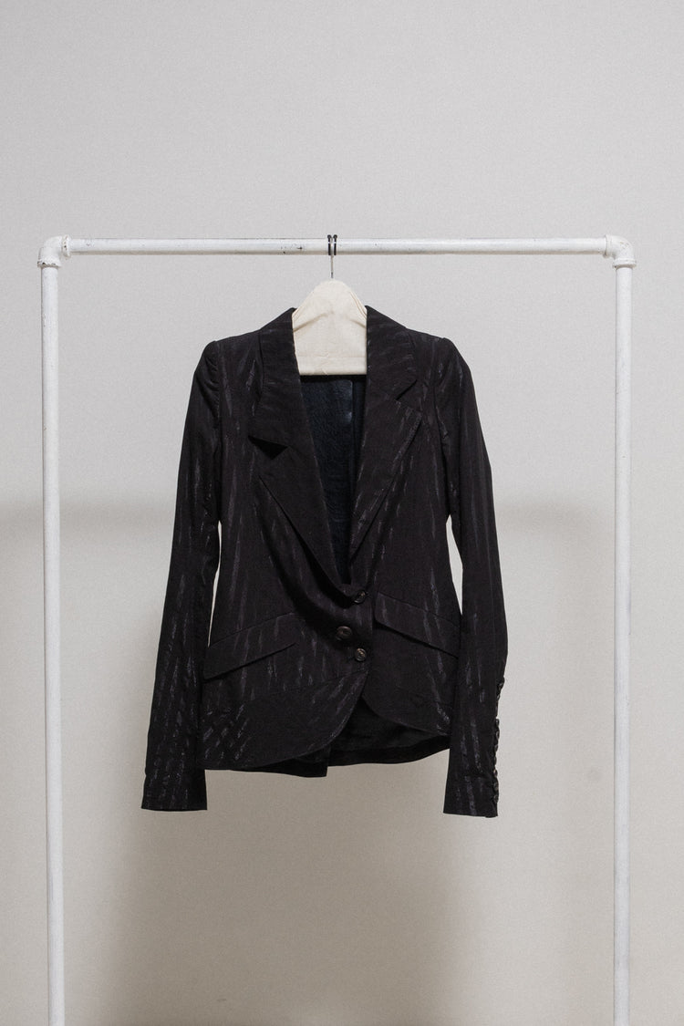 IF SIX WAS NINE - JK-Escargot glitter pinstripe jacket – L