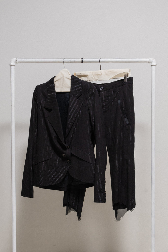 IF SIX WAS NINE - JK-Escargot glitter pinstripe costume set