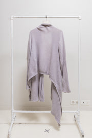 RICK OWENS - FW09 Palais Royal cashmere goat lilac cardigan