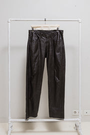 YOHJI YAMAMOTO Y'S FOR MEN - Wide leather pants