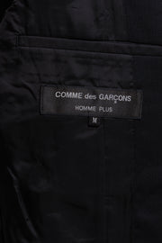 COMME DES GARCONS HOMME PLUS - SS15 Wool tail jacket with camo docking sleeves