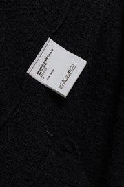 UNDERCOVER - FW06 "GURU-GURU" Angora wool long jacket with scarf collar