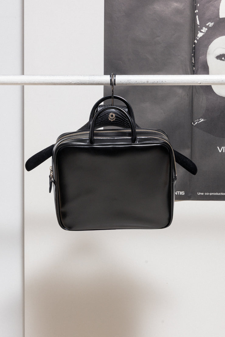 COMME DES GARÇONS - Leather bag and pouch set – L'OBSCUR