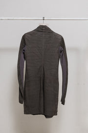 (New Arrival) RICK OWENS - FW11 "LIMO" Long lamb leather high neck jacket