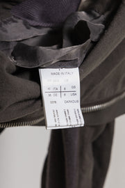 (New Arrival) RICK OWENS - FW11 "LIMO" Long lamb leather high neck jacket