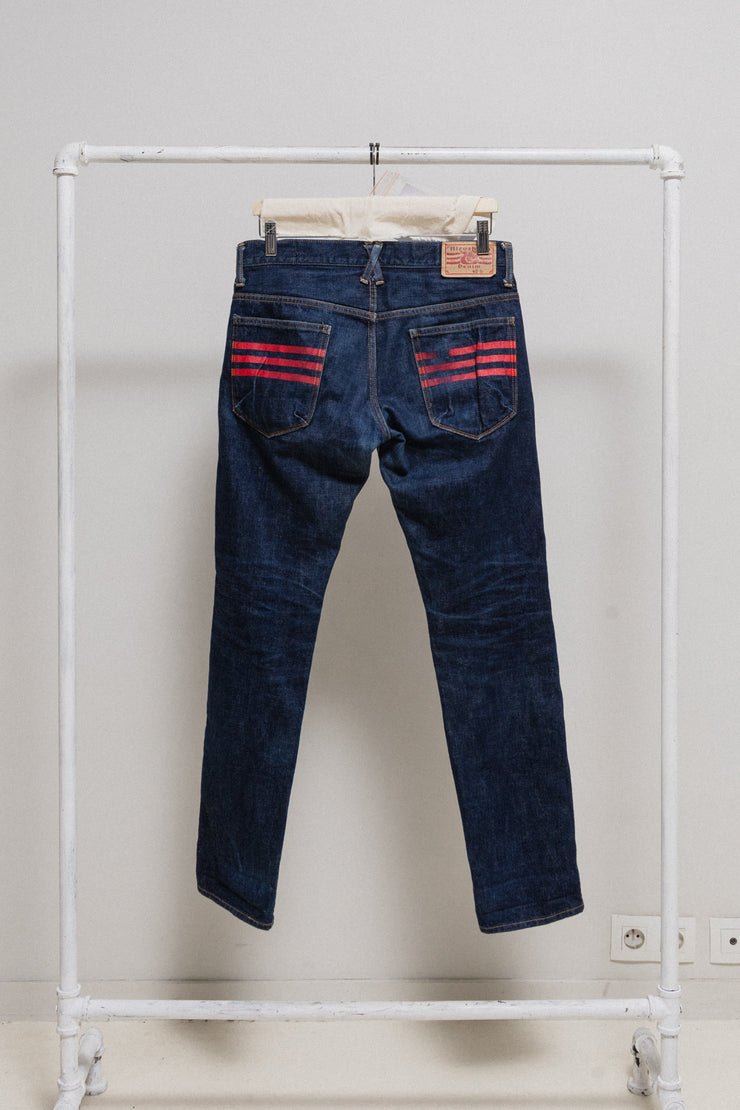 (New Arrival) BLACKMEANS - Blue Hiroshima selvedge denim