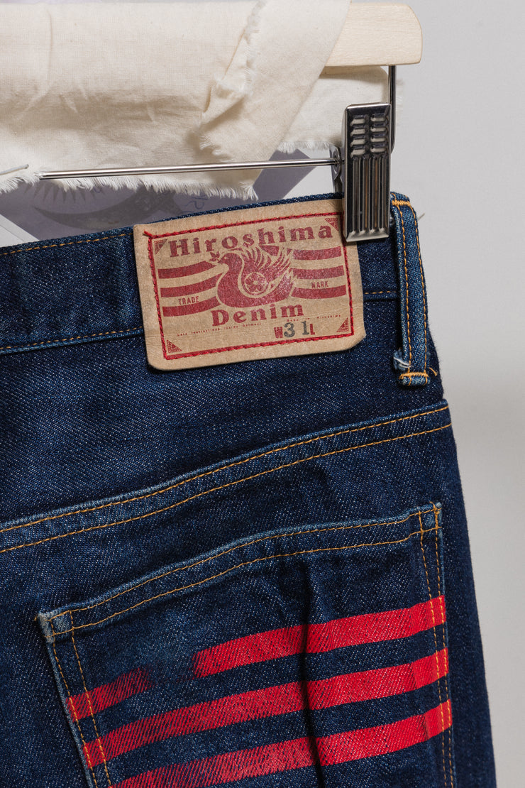 (New Arrival) BLACKMEANS - Blue Hiroshima selvedge denim