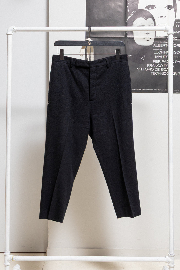 RICK OWENS - FW20 « PERFORMA » Cotton wool Astaire pants – L'OBSCUR