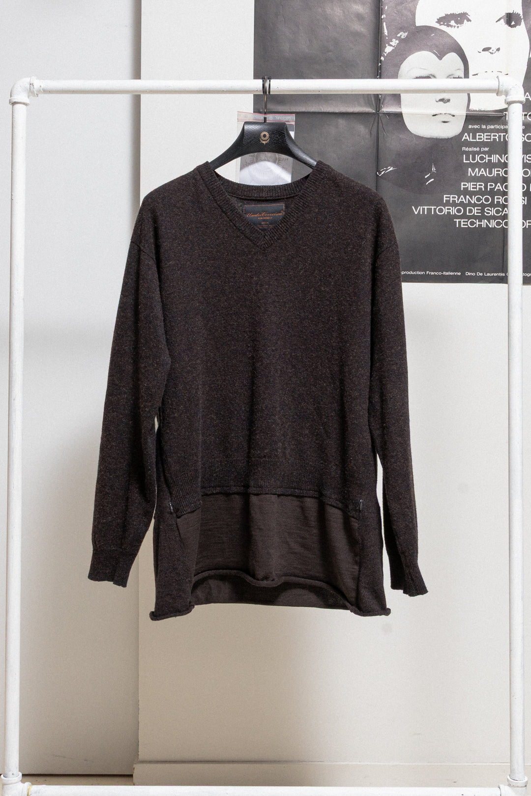 UNDERCOVER - FW04 « But Beautiful » Cashmere blend sweater with